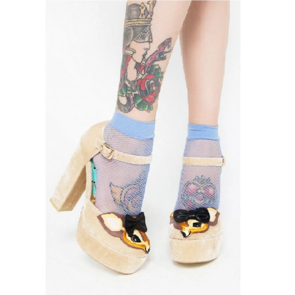 Iron Fist Deer Me Platform Heel - Picture 1 of 3